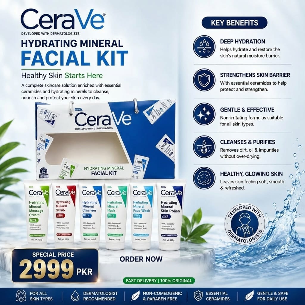 CeraVe Hydrating Mineral Facial Kit